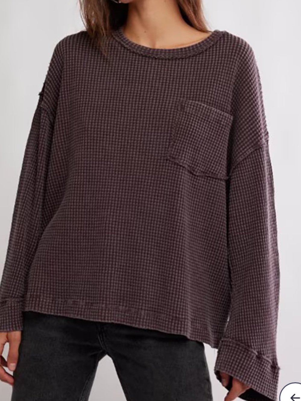 We The Free Dawson Pocket Thermal Top